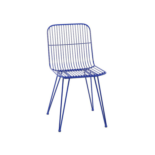 Pomax - Chaise de Jardin Bleu OMBRA - Chaises de jardin