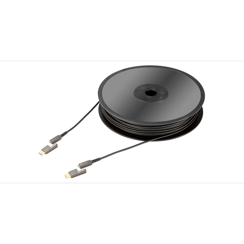 In-Akustik - In-Akustik HDMI-Micro 2.0 Optical Fiber Cable - Câble HDMI avec Fibre Optique de 10 m In-Akustik  - Cable optical