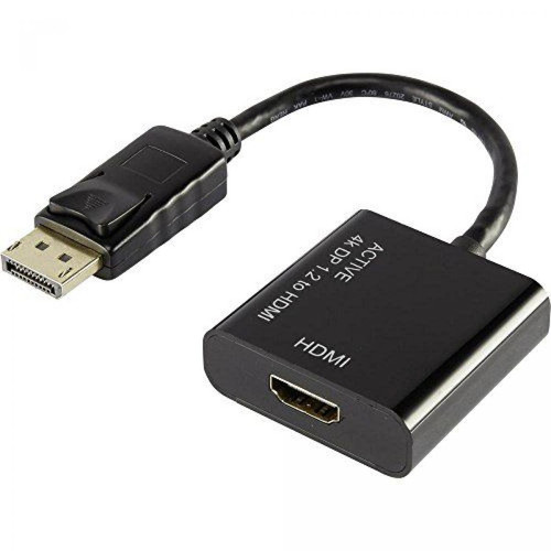 Inconnu - Adaptateur DisplayPort, HDMI renkforce [1x port Display mâle => 1x HDMI femelle] 0.10 m noir contacts dorés - Inconnu