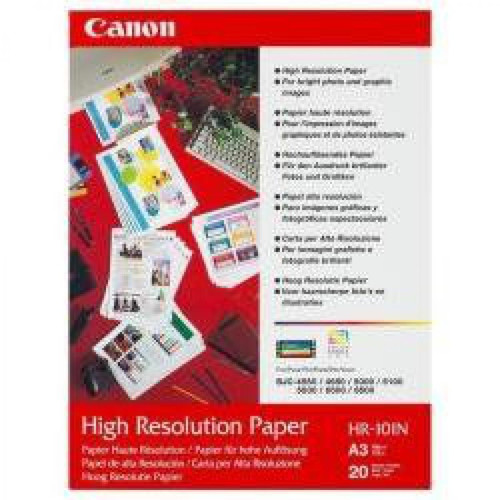 Inconnu - Canon High Resolution Paper HR101N papier jet d'encre A3 20 feuilles Inconnu  - Papier Photo A3