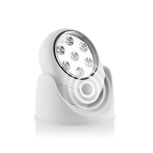 Inconnu - Lampe LED Sans Fil Avec Détecteur De Mouvement Pivotant à 360° - Spots
