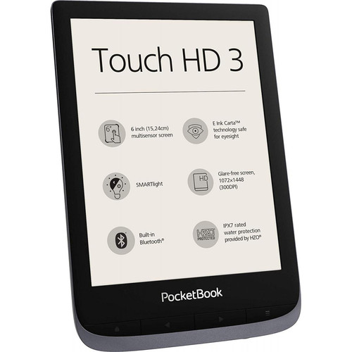 Pocket Books Pocketbook Touch HD3 metallic grey