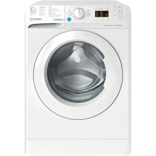 Indesit - Indesit BWA 81295X WV IT machine à laver Charge avant 8 kg 1151 tr/min Blanc Indesit  - Lave linge frontal 8 kg