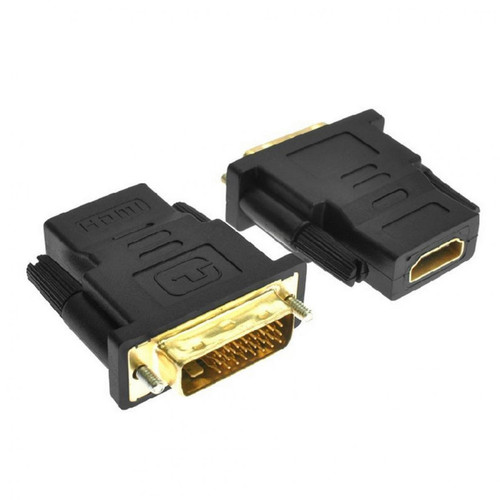 Ineck - INECK - adaptateur DVI vers HDMI | fiche DVI male (24+1) vers prise HDMI femelle | HD Ineck  - Ineck