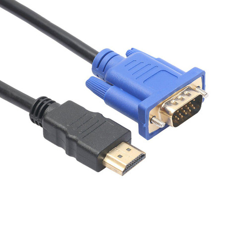 Ineck - INECK - Full 1080p HDMI vers VGA Cable adaptateur video male vers male D-SUB 15 broches M Ineck  - Ineck