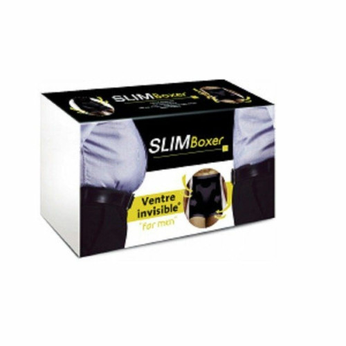 Ineldea - SlimBoxer For Men Textile Intelligent Minceur Boxer (Noir - XL(46-48)) Ineldea  - Black Friday Bricolage