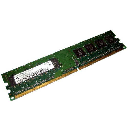 Infineon - Ram Barrette Memoire INFINEON 512Mo DDR2 PC2-4200U 533Mhz HYS64T64000HU-3.7-B Infineon  - Composants Seconde vie