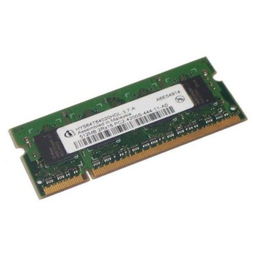 Infineon - RAM PC Portable SODIMM Infineon HYS64T64020HDL-3.7-A DDR2 533Mhz 512Mo PC2-4200S Infineon  - RAM PC 533 mhz