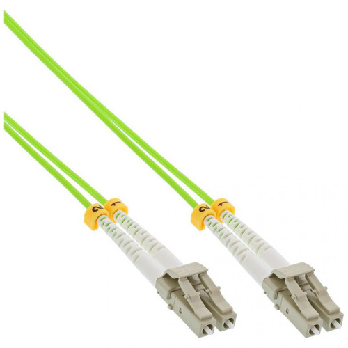 Inline - Câble duplex optique en fibre InLine® LC / LC 50 / 125µm OM5 15m Inline  - Câble antenne