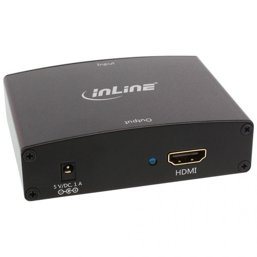 Inline - InLine® Converter Entrée audio VGA + HDMI Entrée audio VGA et RCA HDMI Inline  - Convertisseur Audio et Vidéo  Inline