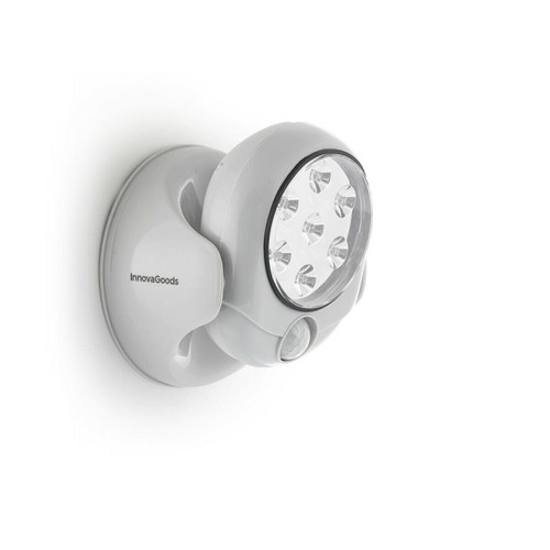 Innovagoods - Lampe LED avec Capteur de Mouvement Lumact 360º InnovaGoods Gris (Reconditionné A) Innovagoods  - Electricité