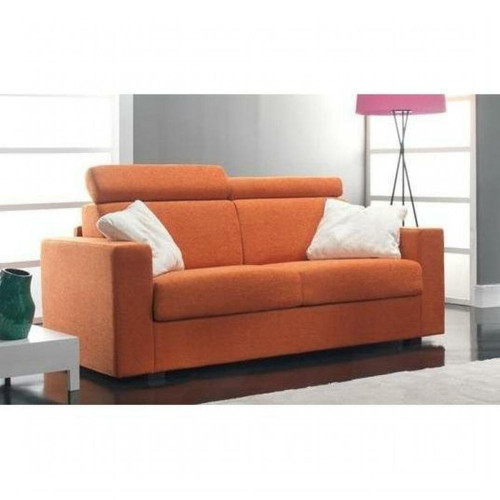 Inside 75 - Canapé 3-4 places FASTER tweed orange convertible ouverture EXPRESS 160*190*12cm Inside 75  - Inside 75