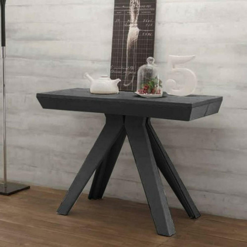 Inside 75 - Table console Extensible JACK Gris Anthracite Inside 75  - Marchand Inside75