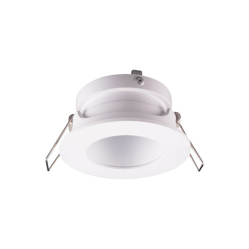 Inspired - Guincho 8,5 cm Downlight Rond GU10, Blanc Sable, Découpe: 70mm, Douille Incluse Inspired  - Luminaires