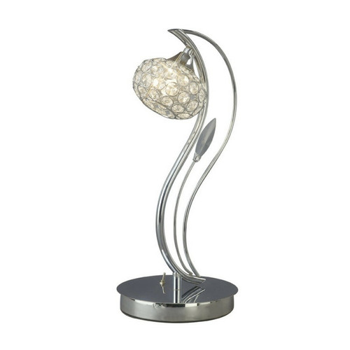 Inspired - Lampe de table 1 lumière chrome poli, cristal Inspired  - Lampe à lave Luminaires