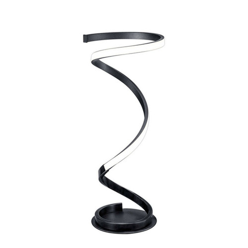 Inspired - Lampe de table Helix 52cm, LED 20W, 3000K, 1600lm, Noir, 3 ans de garantie Inspired - Lampes à poser