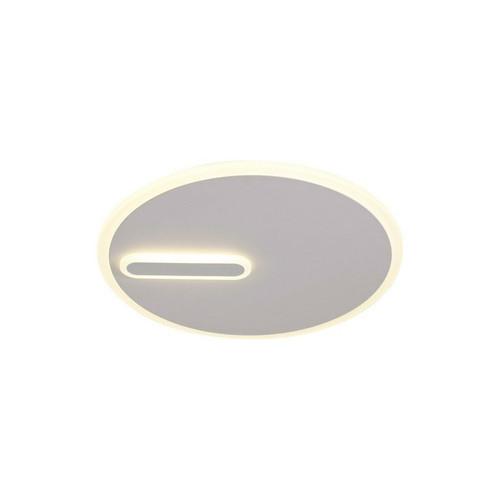 Inspired - Plafond 47cm Rond, LED 40W, 4000K, 2800lm, Blanc Sable Inspired  - Plafonniers