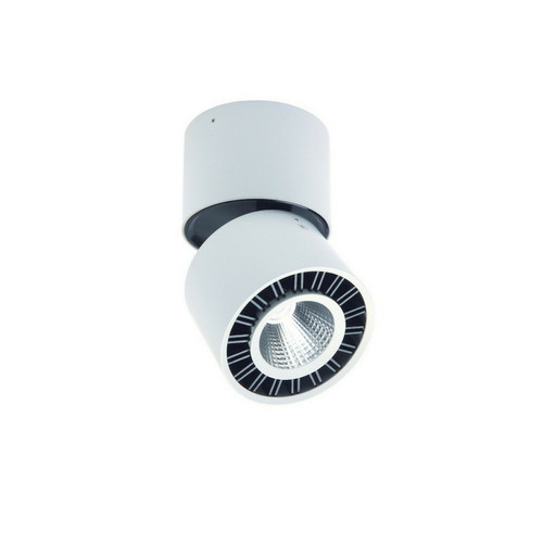 Inspired - Projecteur 8,5cm rond 12W LED 3000K, 1040lm, blanc mat Inspired  - Plafonniers
