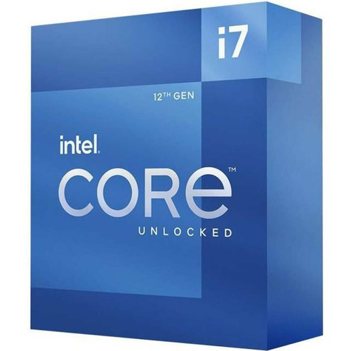 Intel - Processeur - INTEL - Core i7-12700K - 12 coeurs 8P+4E - Socket LGA1700 - Chipset Serie 600 - TDP 125W BX8071512700K Intel  - Processeur INTEL