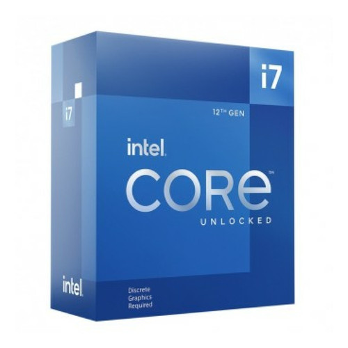 Intel - INTEL Processeur socket 1700 Core I7 12700KF (12x 3.60GHz/5.00GHz) version boite - Processeur