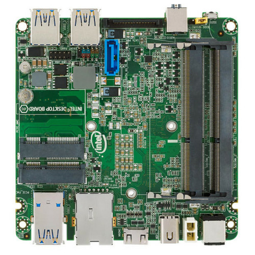 Intel - BLKD33217GKE uCFF LGA1155 BLK MB BLKD33217GKE uCFF LGA1155 BLK MB DDR3-1333 Windows 7 Dual HDMI (2) Mini PCIe PCIe x1 mSATA 2x USB2.0 SO-DIMM QS77 Express Chip Intel  - Mini pc hdmi