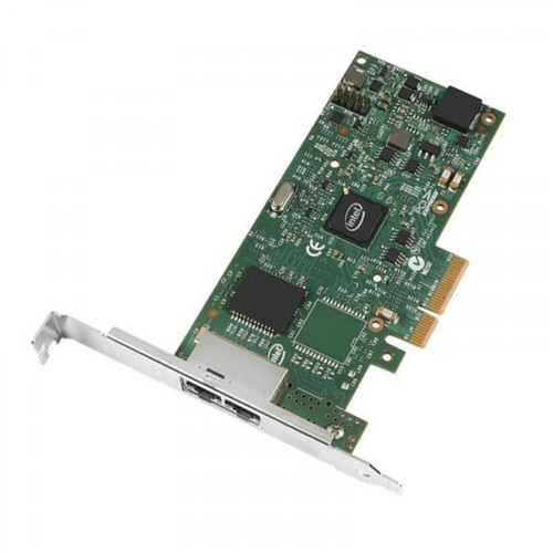 Intel - Carte Réseau INTEL i350-T2 I350T2G1P20 Dual RJ-45 100/1000Mbps Gigabit PCI-e x4 - Réseaux reconditionnés