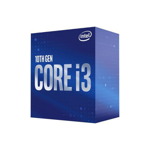 Intel - Core i3-10100F 3.6GHz LGA1200 Tray Core i3-10100F 3.6GHz LGA1200 6M Cache No Graphics Tray CPU Intel   - Processeur INTEL