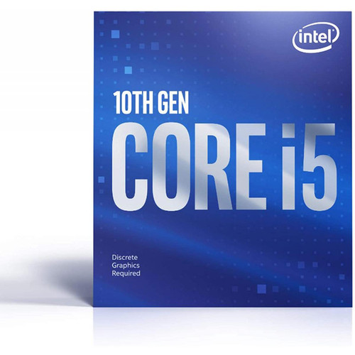 Intel - Core i5-10400F 2.9GHz LGA1200 Box Core i5-10400F 2.9GHz LGA1200 12M Cache Boxed CPU - Intel