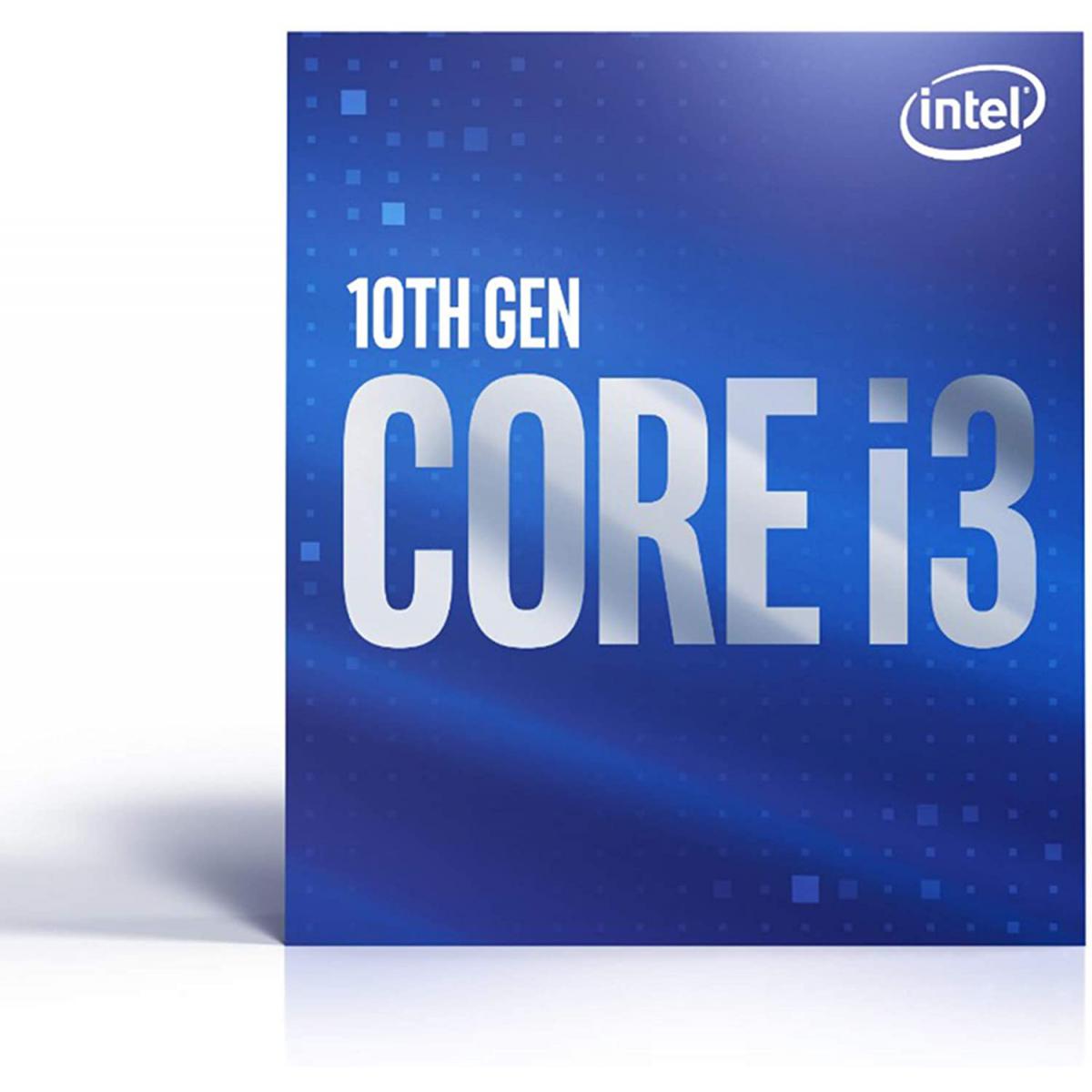 Intel INTEL Core i3-10100F 3.6GHz LGA1200 Box Core i3-10100F 3.6GHz LGA1200 6M Cache No Graphics Boxed CPU