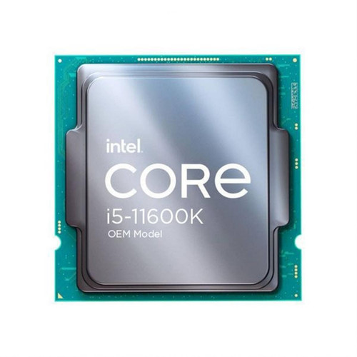 Intel - INTEL Processeur socket 1200 Core I5 11600K (6x 3.9GHz/4.90GHz) version bulk - Processeur INTEL Intel core i5