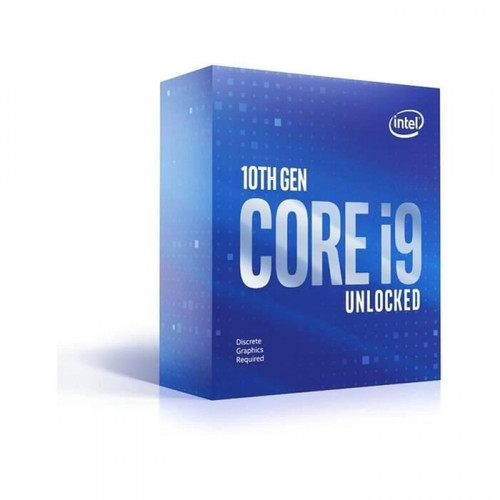 Intel - Processeur Intel Core i9-10900KF (BX8070110900KF) Socket LGA1200 (chipset Intel serie 400) 125W - Processeur INTEL