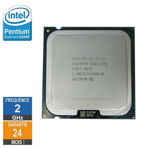 Intel - Processeur Intel Pentium D E2180 2GHz SLA8Y LGA775 1Mo - Processeur reconditionné