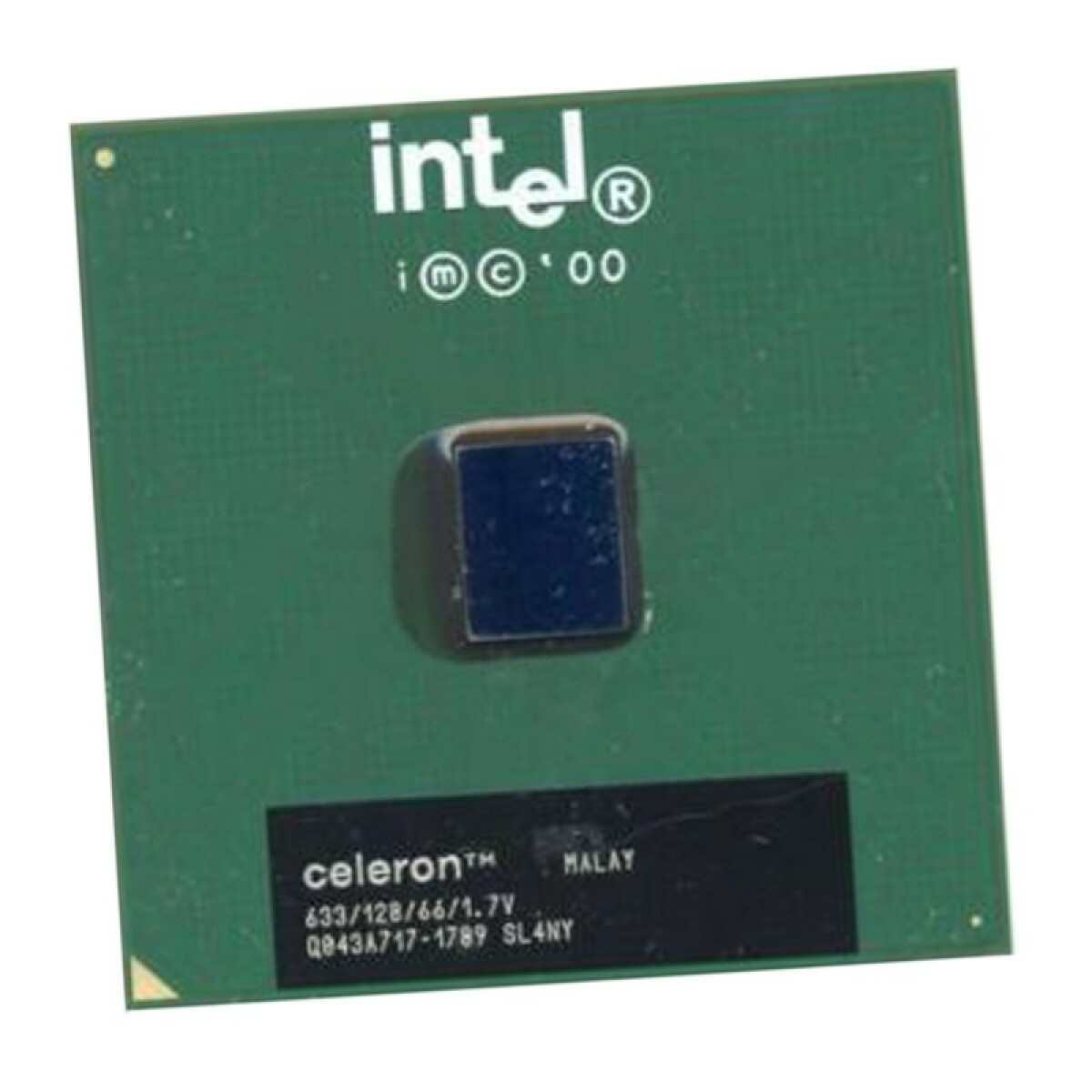 Processeur INTEL Intel Processeur CPU Intel Celeron 633Mhz SL4NY Socket 370 FC-PGA Coppermine-128Ko