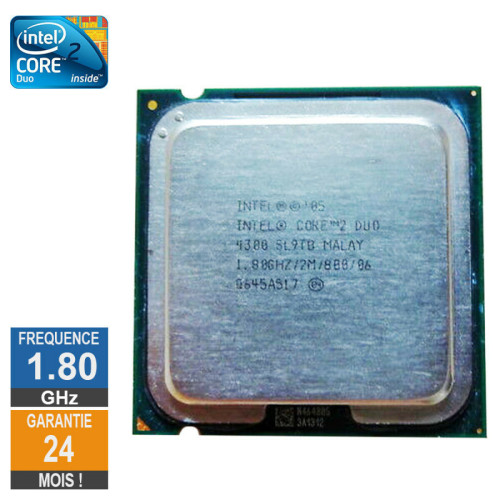 Intel - Processeur Intel Core 2 Duo E4300 1.80GHz SL9TB LGA775 2Mo - Processeur Lga775