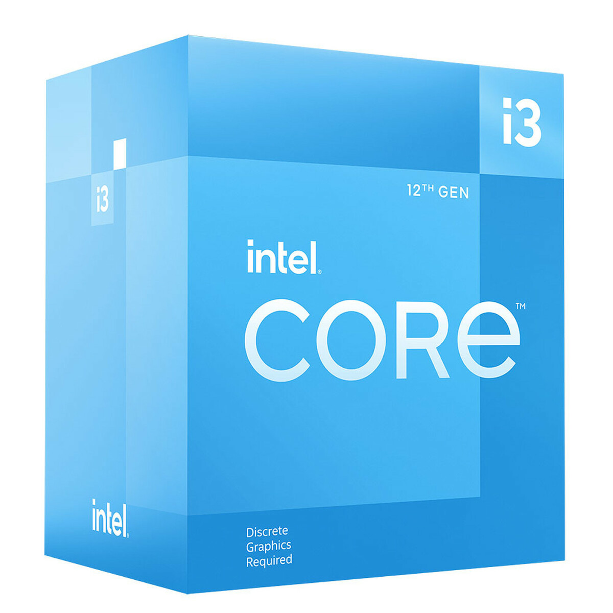 Processeur INTEL Intel Intel Core i3-12100F (3.3 GHz / 4.3 GHz)