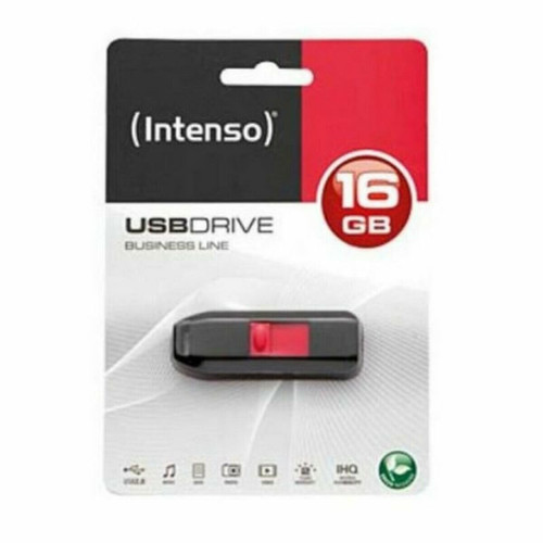 Intenso - Clé USB INTENSO Business Line 16 GB Noir 16 GB Clé USB Intenso  - Clé USB Intenso