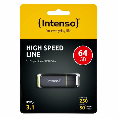 Intenso - Clé USB INTENSO 3537490 64 GB Intenso  - Composants