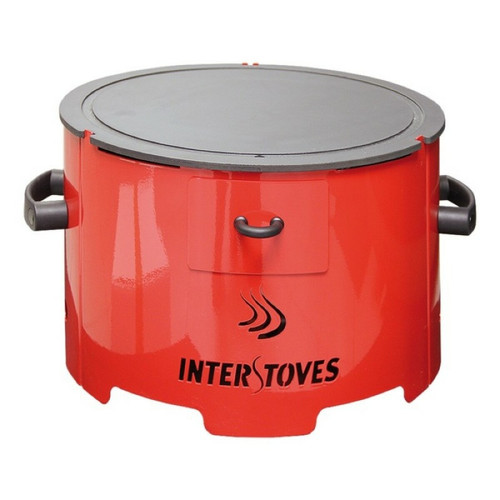 Interstoves - Barbecue - Plancha à granulés Sunny 5 - Rouge Interstoves  - Interstoves