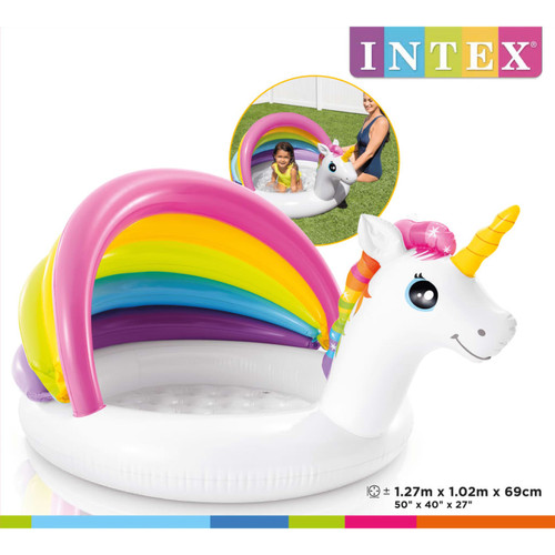 Intex INTEX Piscine pour bébé Unicorn 127x102x69 cm