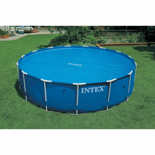Intex - Bâche à bulles pour piscine ronde tubulaire - Diam. 549 cm Intex  - Bache a bulle intex