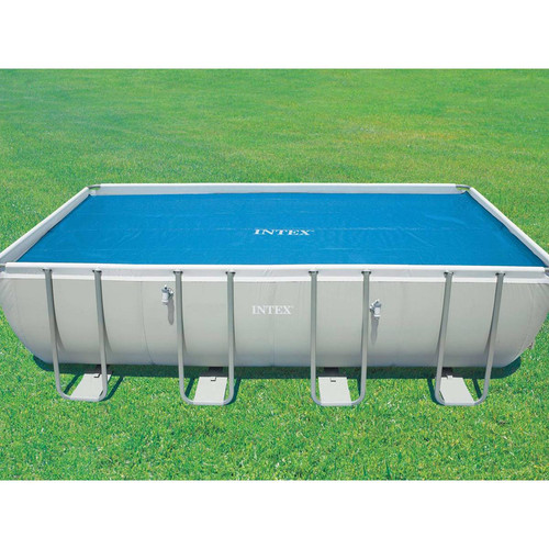 Intex - Bâche à bulles pour piscine tubulaire rectangulaire 7,32 x 3,66 m - Intex - Bâche de piscine Intex