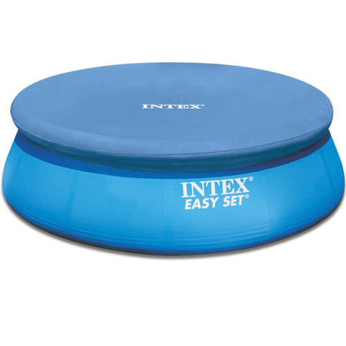 Intex - Bâche de protection 4,24 m de diamètre piscine autostable ronde Intex - Intex