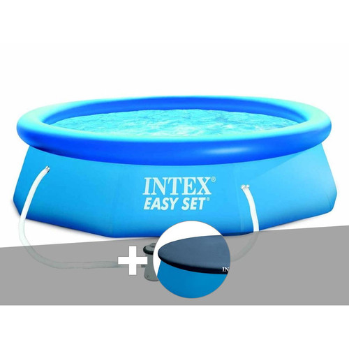 Intex - Kit piscine autoportée Easy Set 3,05 x 0,76 m + épurateur + bâche de protection - Intex - Piscines autoportantes