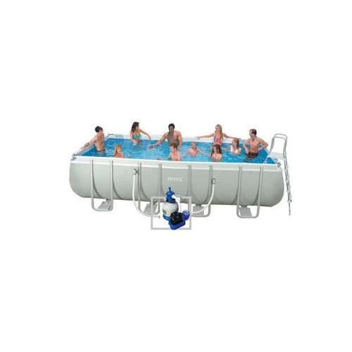 Piscine Tubulaire Kit piscine Intex Ultra rectangulaire 5,49 m