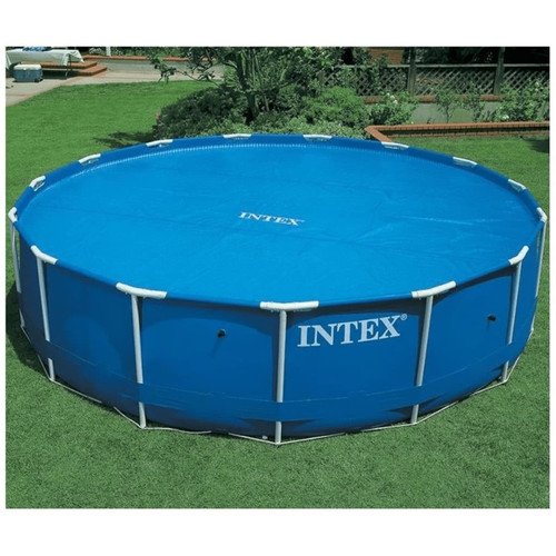 Intex - Bâche à bulles ronde pour piscines diamètre 4,57 m Intex Intex  - Bache a bulle piscine ronde