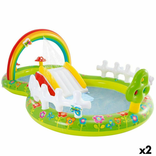 Intex - Pataugeoire gonflable pour enfants Intex 450 L 54 kg Jardin Parc de jeux 180 x 104 x 290 cm (2 Unités) Intex  - Piscines et Spas