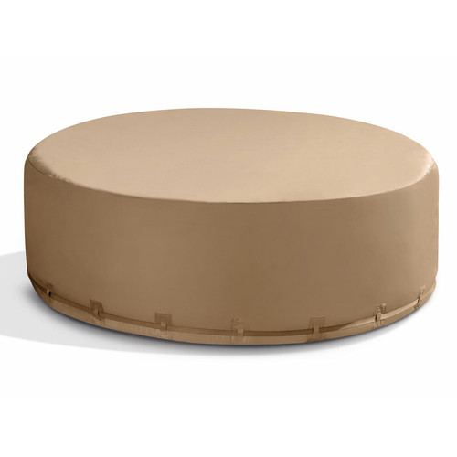 Intex - Spa gonflable PureSpa Sahara rond Bulles 4 places + Couverture thermique / Intex Intex  - Spa gonflable