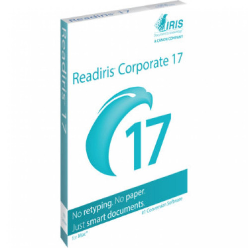 Iris - Readiris Corporate 17 - Mac - Licence Perpétuelle - 1 poste - Bureautique / Productivité