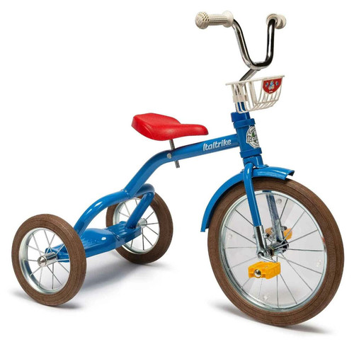 Italtrike - Grand tricycle vintage bleu 3-5 ans - Italtrike Italtrike - Jeux & Jouets