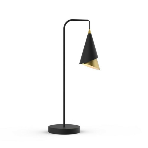 Italux - Lampe de Table LED Moderne Noir, Or, Blanc Chaud 3000K 234lm Italux  - Lampes à poser